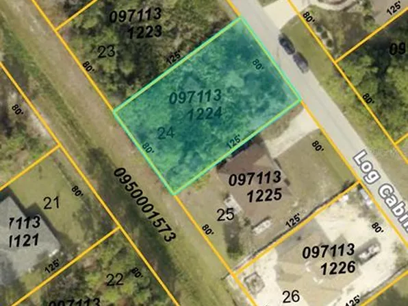 LOG CABIN ROAD LOT 24, NORTH PORT, FL 34291
