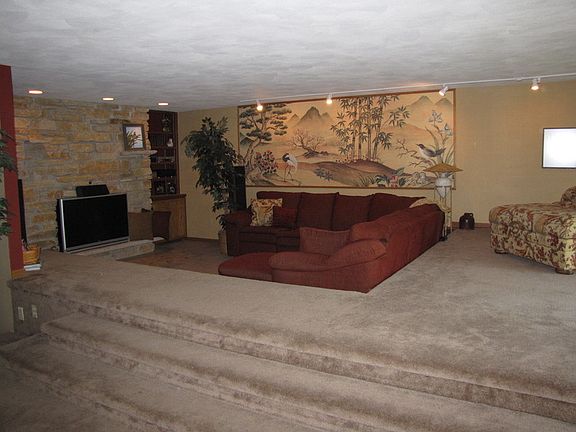 Pit area of living space