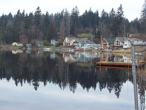 View from across the lake