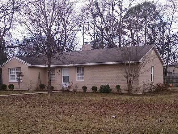 Street view of the large corner lot