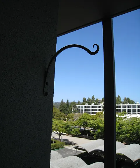 picture from sliding glass door