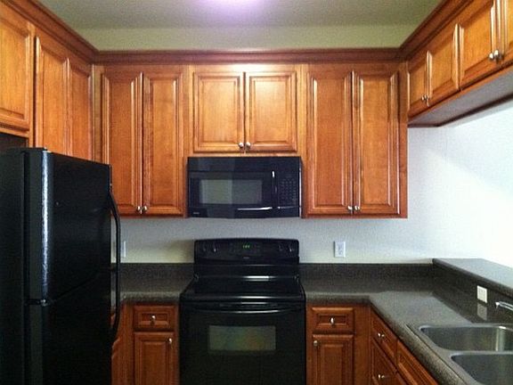 Lots of Cabinet Space / Black Appliances