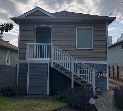 One offstreet parking spot in back