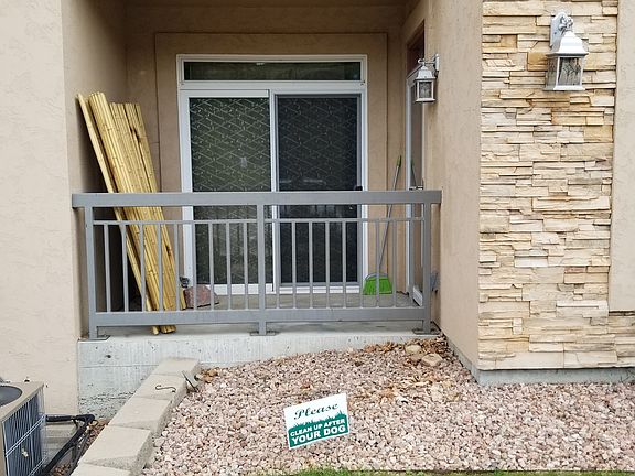 2nd patio from master bed