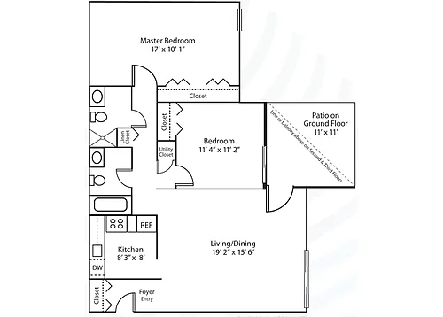 Floor plan Hickory