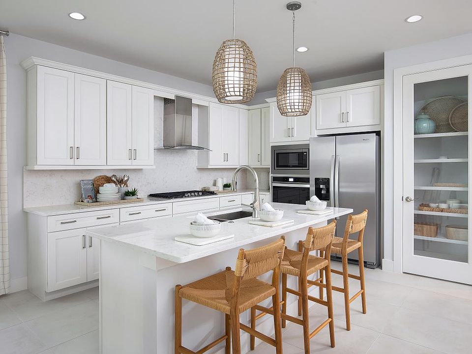 Gourmet kitchen with natural gas stove