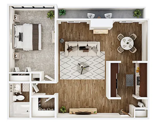 Floor plan A8 Taft