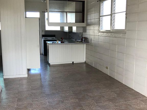 Living room and kitchen