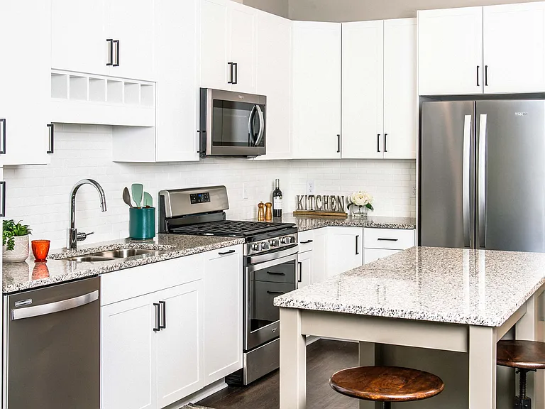 One-Bedroom Apartment Kitchen