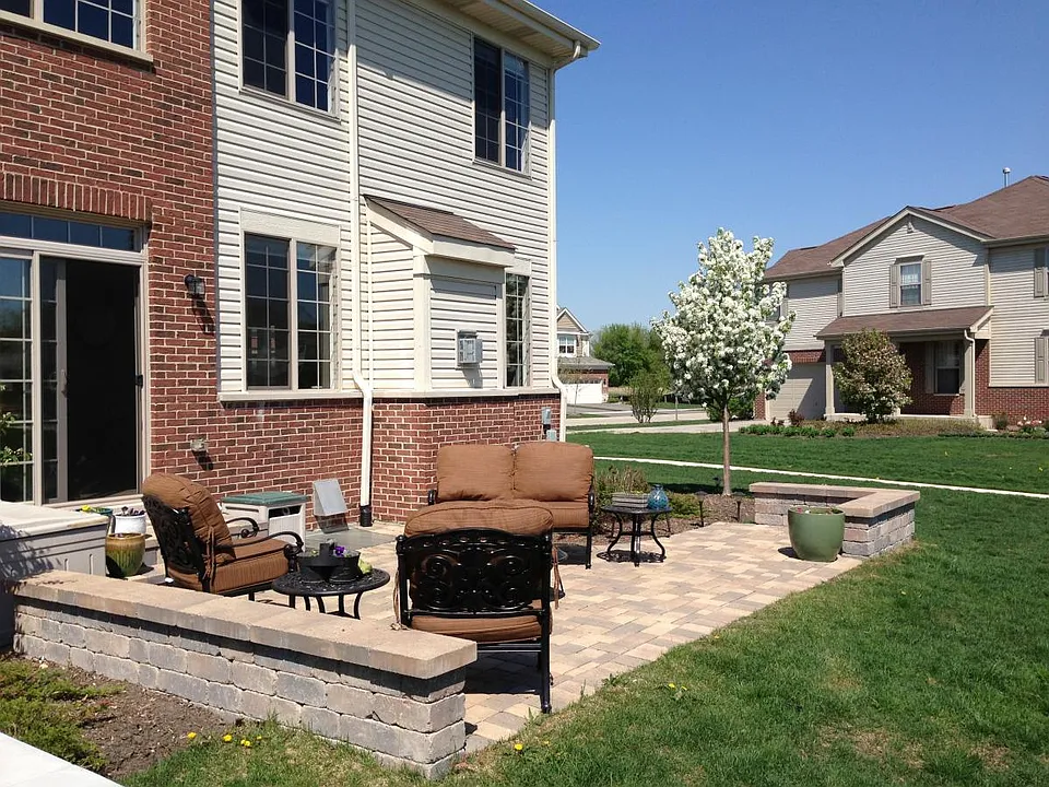 Large Brick Paver Patio