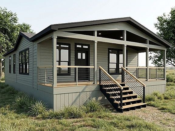 Rendering of black & grey 