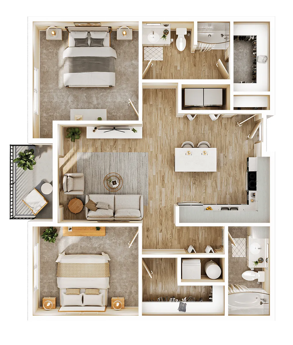 Floor plan Mariposa