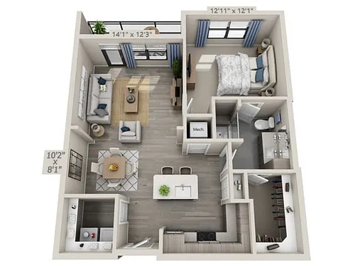 Floor plan A2