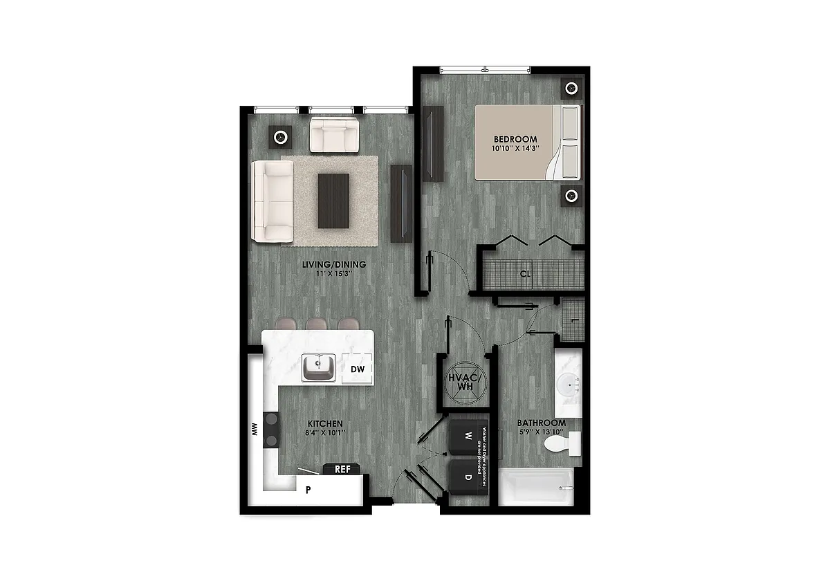 Floor plan A2 - 60