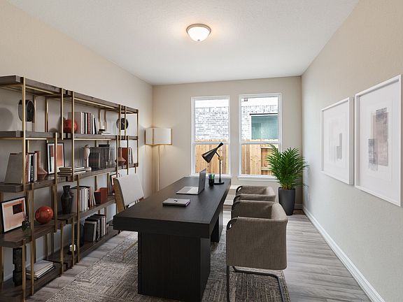 Study. Sample product photo - actual exterior and interior selections may vary by homesite