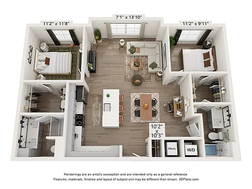 Floor plan B4