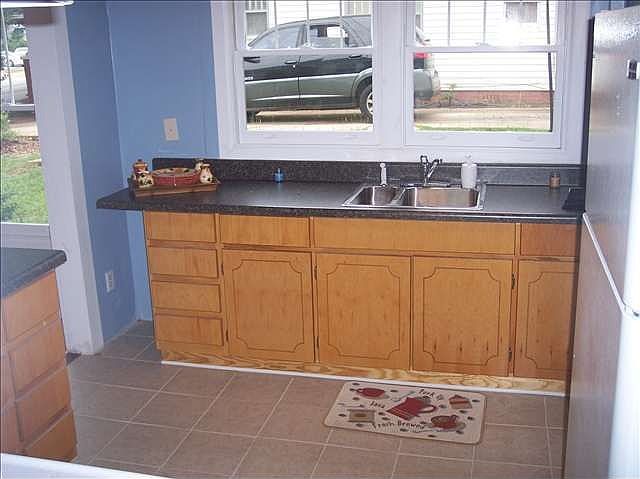 remodeled kitchen with appliances