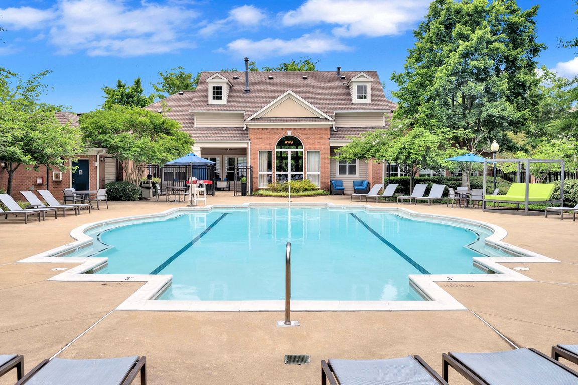 Resort style pool with sundeck