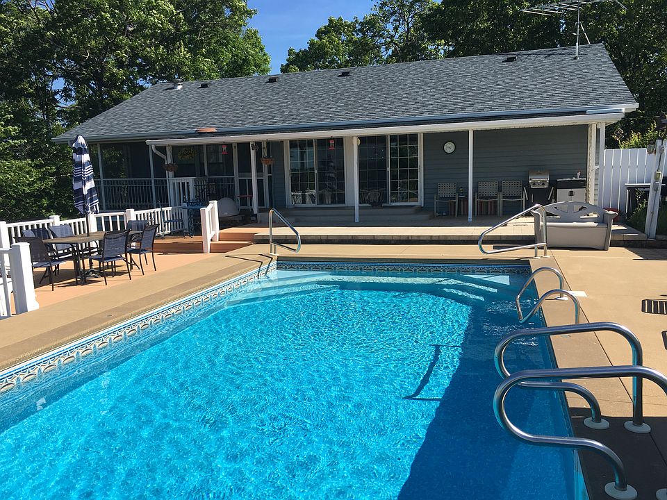 Heated salt-water pool