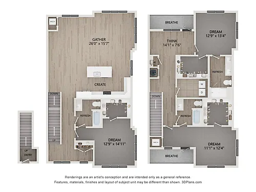 Floor plan TG3.E