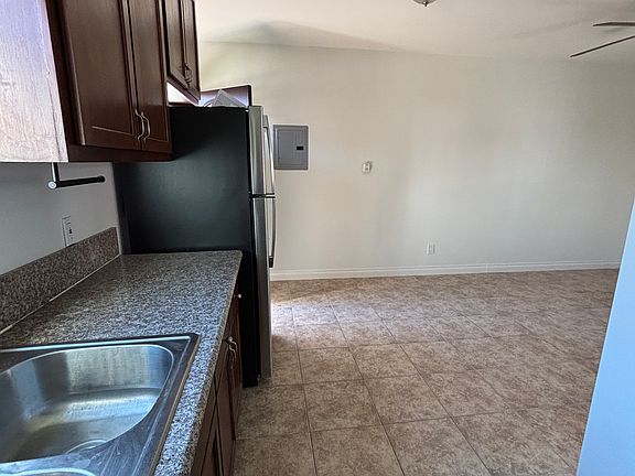 Kitchen, looking into living room