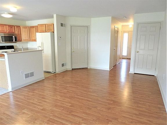 Foyer, Living Area & Kitchen