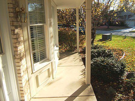 Covered front porch