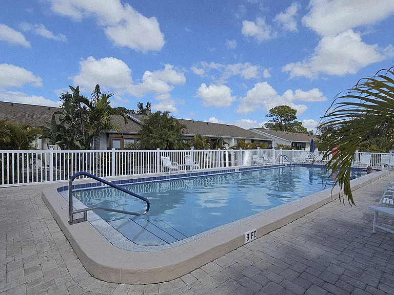 Clubhouse-heated pool