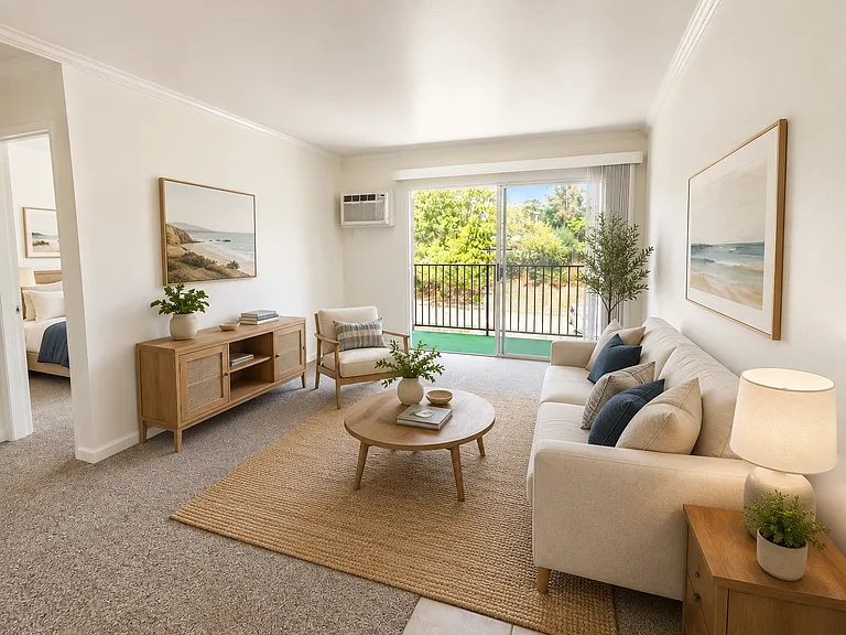 Living Room - Virtually Staged
