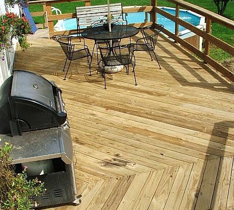 Spacious Deck