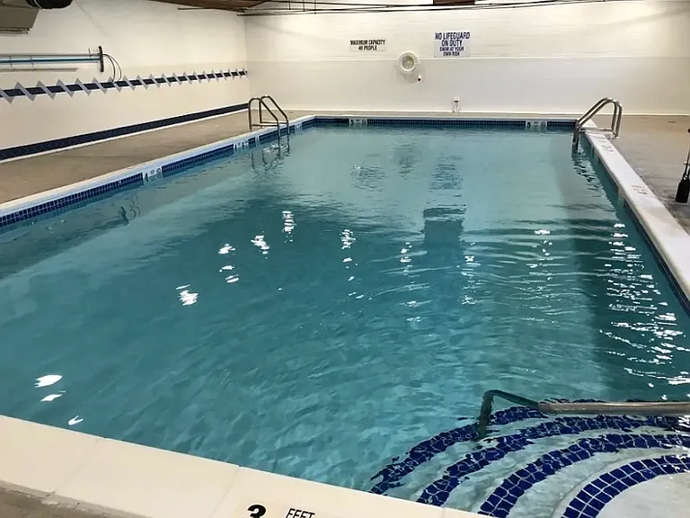 New indoor pool