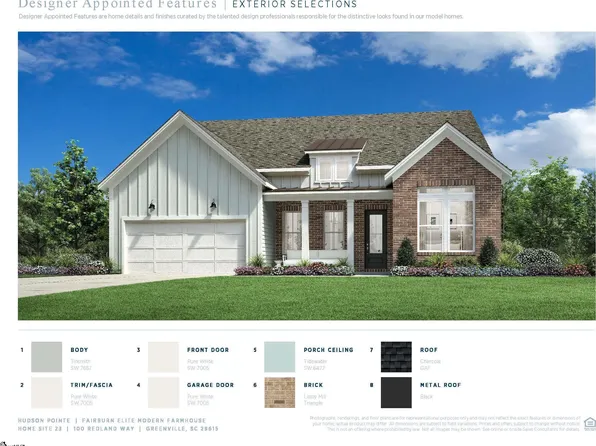 100 Redland Way Fairburn Elite Modern Farm Lot 23, Greenville, SC 29615
