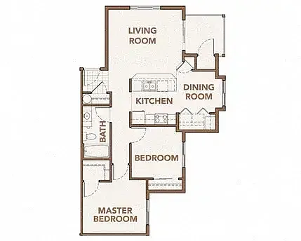 Floor plan Rainier A