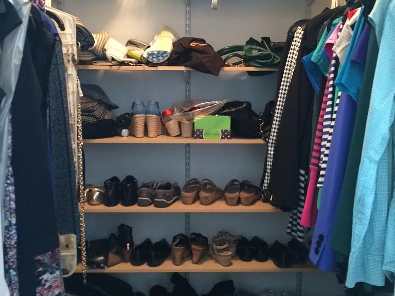 Master bedroom closet