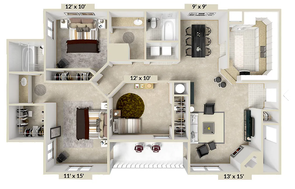 Floor plan Fig