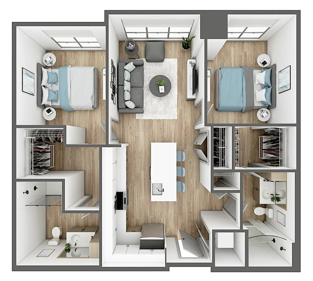 Floor plan B1