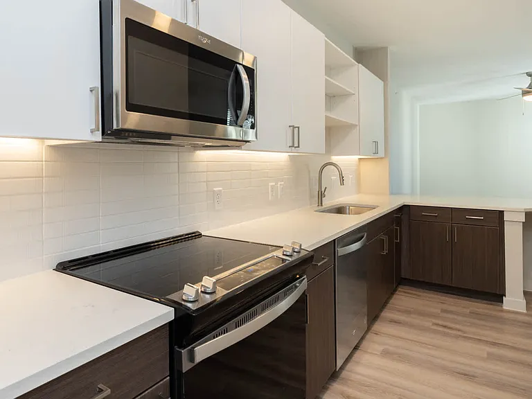 Kitchen with Stainless Steel Appliances