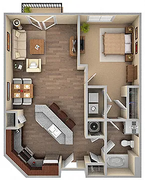 Floor plan A-1 (PHASE 2)
