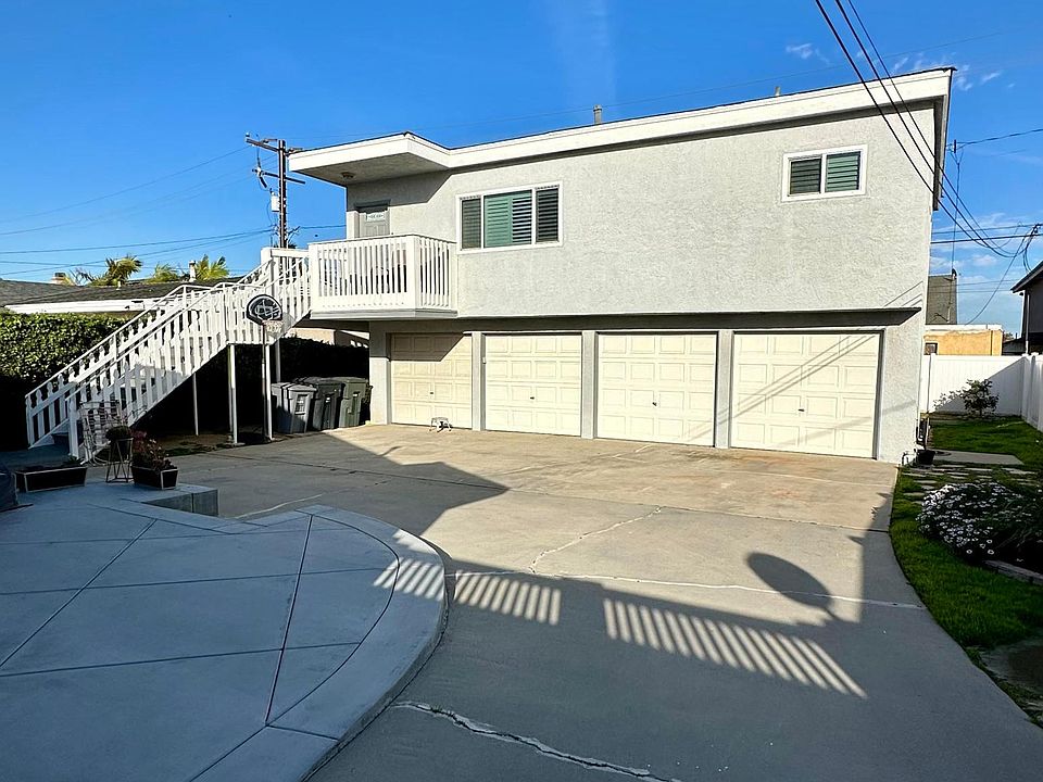 Front of the B duplex unit with parking space