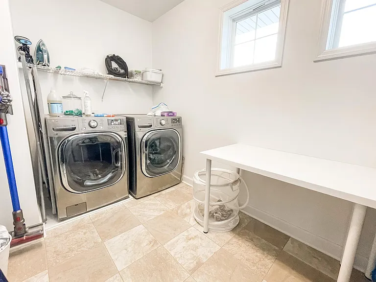 Large laundry space