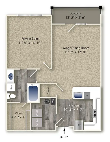 Floor plan Amethyst