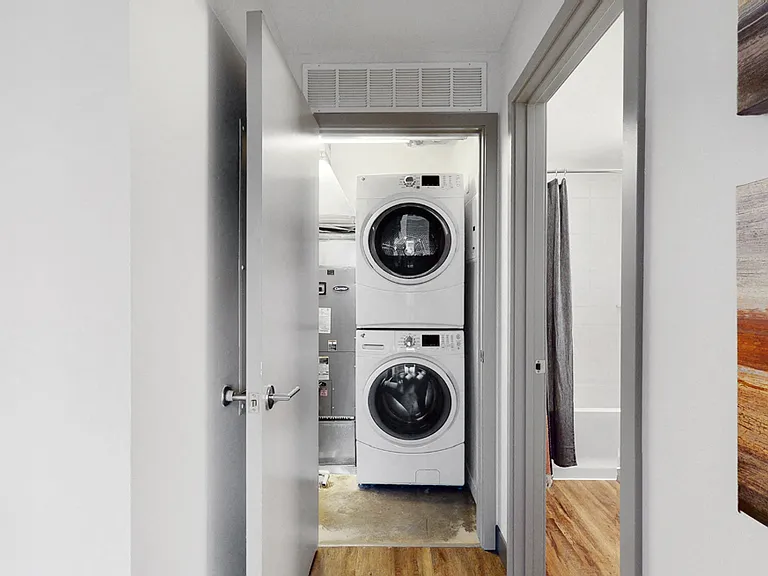 In-home washers and dryers bring added convenience to your daily routine, making laundry day effortless.