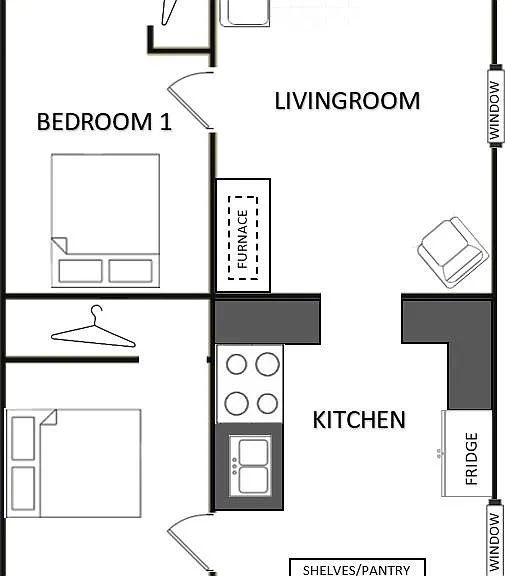 Layout (not to scale)