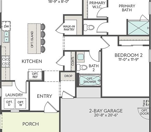 Rosetta - Plan 1 - Floorplan Image