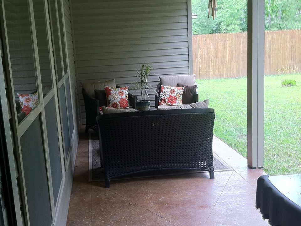 back patio/stained concrete