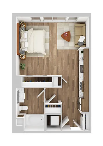 Floor plan The Colton S1.1