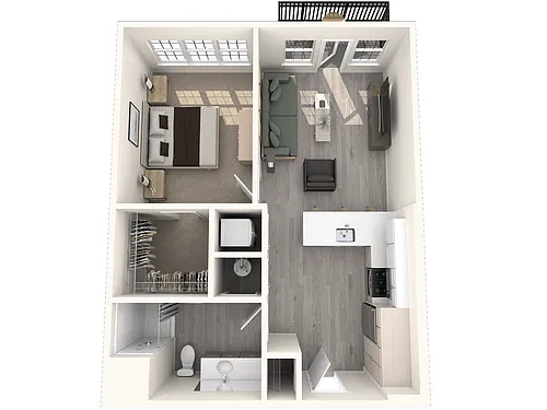 Floor plan B1 AFF