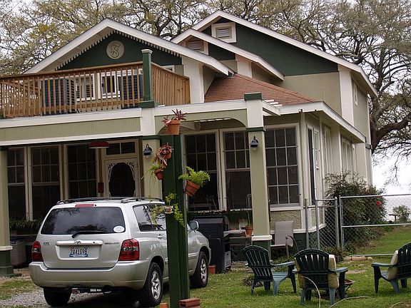 Rear view facing Mobile Bay