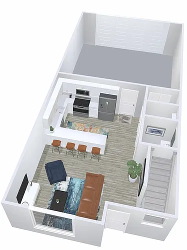Floor plan Lily Interior