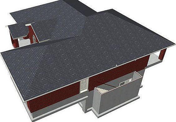 Stairs to finished basement 